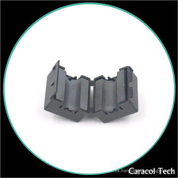 NiZn Soft Magnetic Cable Clamp Ferrite Core para filtro de ruido EMI